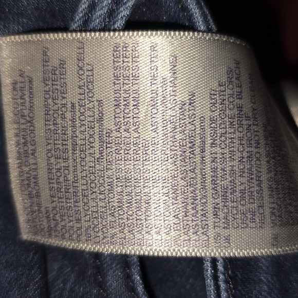 NYDJ Sheri Slim Jeans Style# MDNM2034 Lift Tuck Dark Denim Rinse Wash Size 8 - Picture 15 of 15